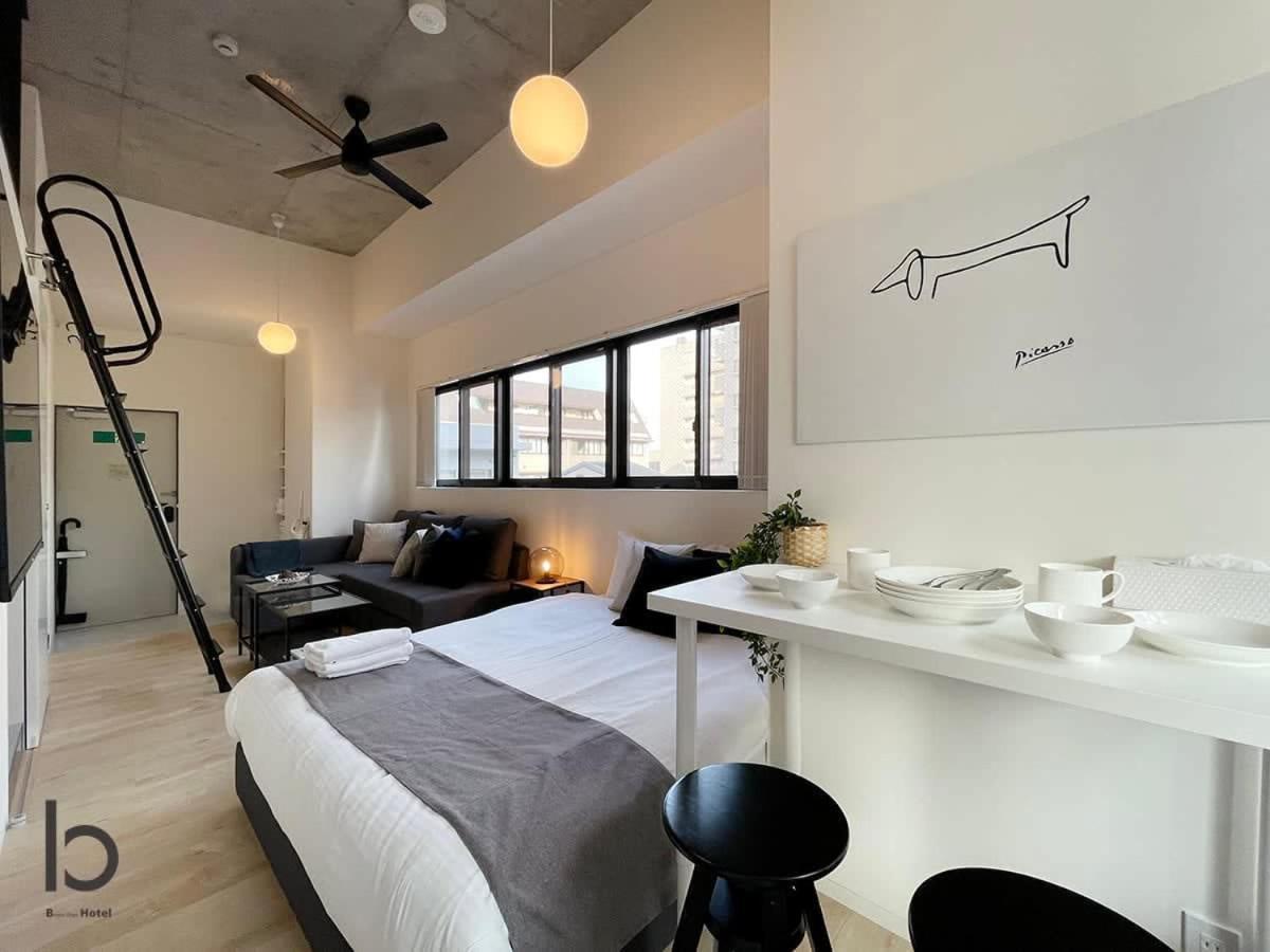 Bhotel Nekoyard - Contemporary Loft Studio Near Peace Park Hiroshima Ngoại thất bức ảnh